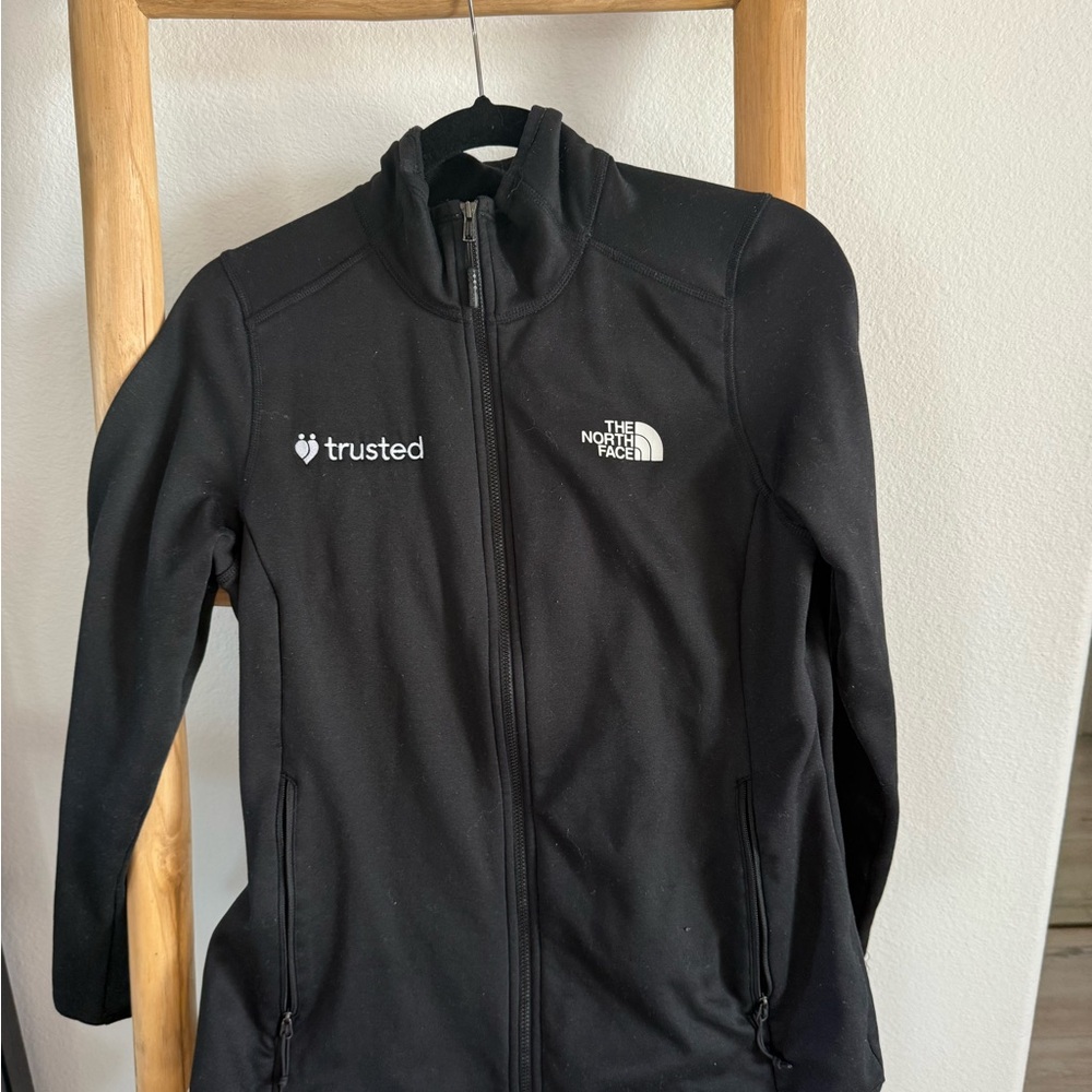 The North Face Women's embroidered Black Jacket